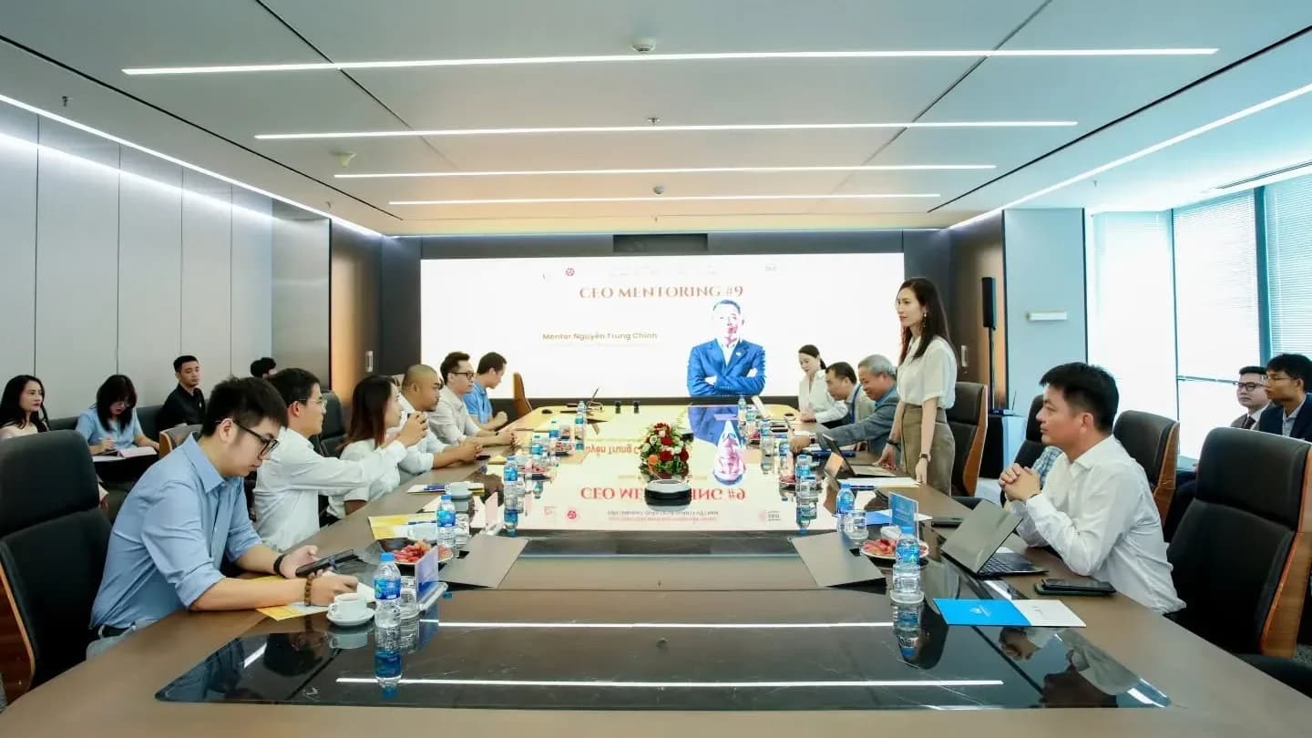 CEO Mentoring #9: Những bài học thực chiến về quản trị, chuyển đổi số và tăng trưởng bền vững dành cho doanh nghiệp Việt